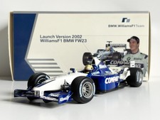 Rare 1:18 Minichamps 2002 Williams F1 Formula 1 BMW FW23 Launch Version!!