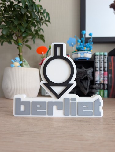 Logo berliet décoration - 3d,