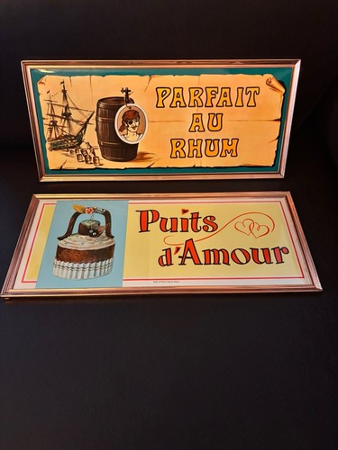 Plaque publicitaire vintage - plaque,