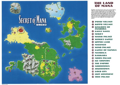 Poster map carte secret - poster, map/carte