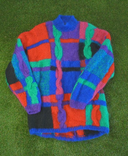 Vintage mohair sweater - sweater, l