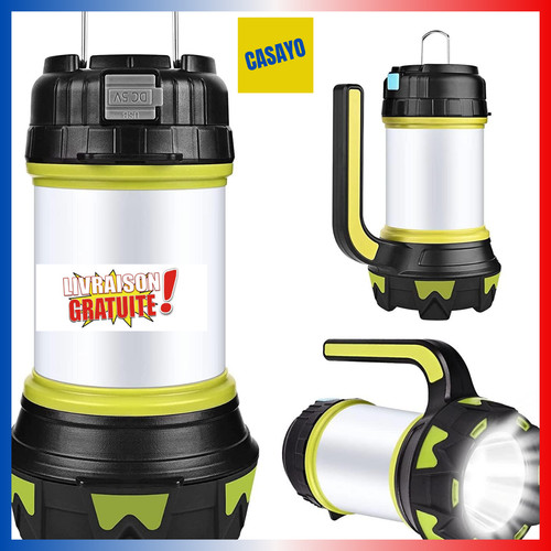 Lanterne camping rechargeable - ,