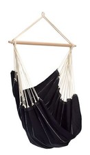 Fauteuil suspendu Brasil black / 1 personne   150 kg Coton