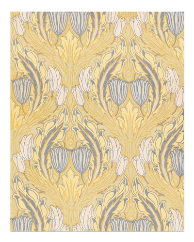 Art nouveau motif floral - motif,