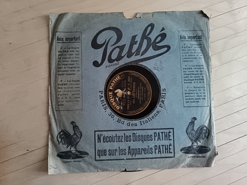 Disque tours pathé - disque,