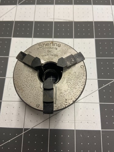 Sherline 3 jaw chuck - 2.5, in