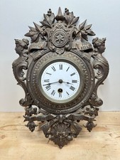 Pendule cartel d'officier en