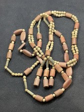 Grand Collier Perles Bois