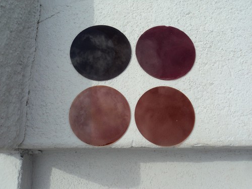 Anciens verres couleurs - verres, de