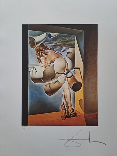 Salvador dali jeune - jeune, vierge