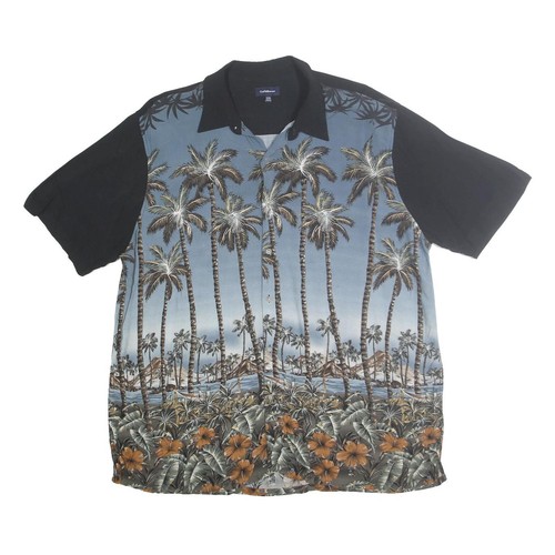 Chemise tropicale palmier - en,