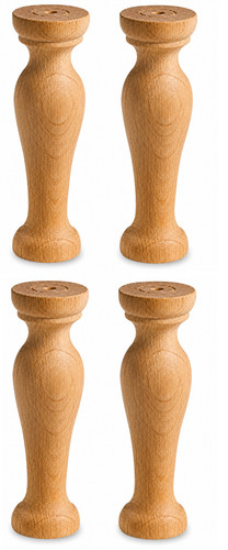 Set pieds meuble en - 4x,