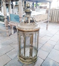 GRANDE LANTERNE LANTERNE SUR PIED 55cm HAUTE FERME ANCIENNE STYLE NOSTALGIE M...