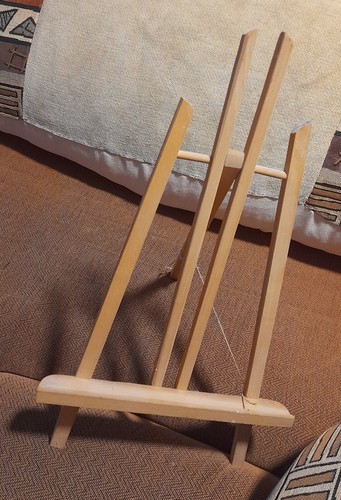 Chevalet bois 32 cm - bois, 52