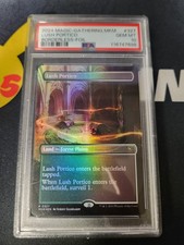 2024 MTG MURDERS AT KARLOV MANOR BORDERLESS-FOIL #327 LUSH PORTICO PSA 10