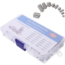  1 jeu de petites vis hexagonales en acier inoxydable pour salle de bain vis