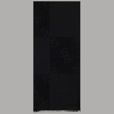 Guess Écharpe Noire 80X180