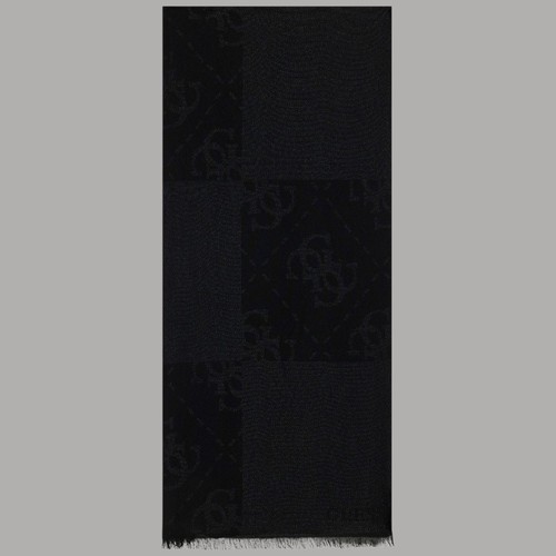 Guess écharpe noire 80x180 - guess,
