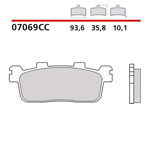 Kit plaquettes frein - kit, de