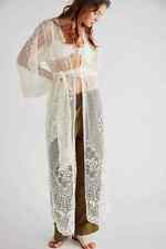 RRP $450 Free People x Bohemian Bond Ibiza Day Dreamer Crochet Robe Duster