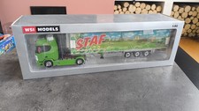 1/50 WSI MODELS TRUCK SCANIA CR20H FRIDGE TRAILER STAF MIB