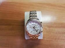 Rotary Chrono Vintage Watch Quartz Movement, Montre Uhr Reloj