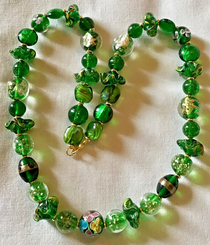 Création collier perles - création,