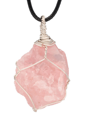 Pendentif pierre brute de - en,