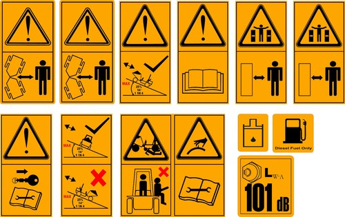 Autocollant sécurité pour - autocollant,
