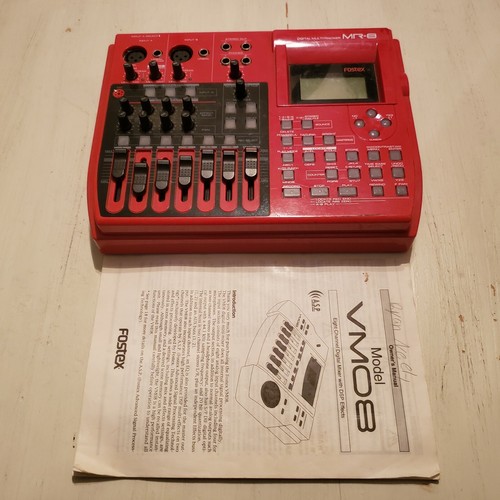 Fostex mr8 digital track - fostex,