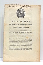LIVRE ANCIEN ACADÉMIE