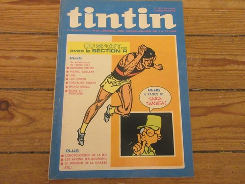 Tintin 1215 1972 avions - tintin,