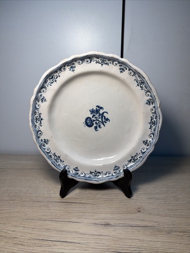 Assiette ronde faïence - en,