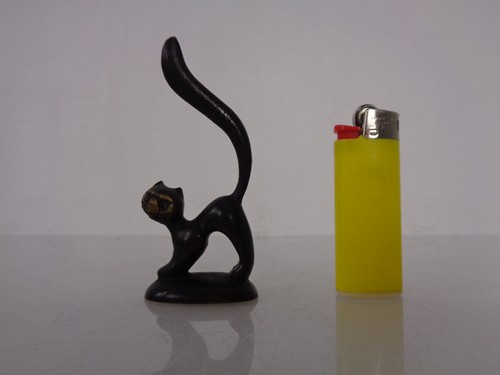 Chat laiton porte - chat, porte-bague