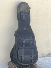Étui de guitare en cuir de