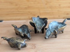 Lot De 4 Petits Cochons
