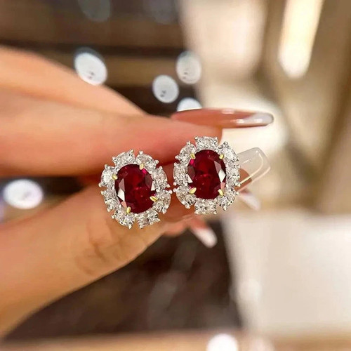 Oval lab created ruby - 5.00, ct