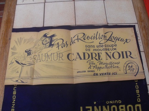 Ancienne affiche publicitaire - affiche,