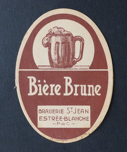 Ancienne étiquette biere - ancienne,
