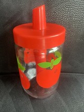 1 jar sugar pouring jar HENKEL red apples VMC FRANCE vintage (45)