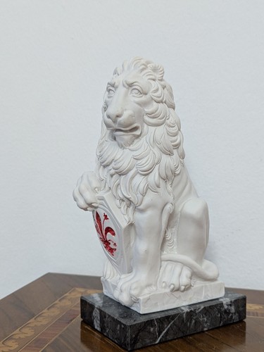 Statue lion marzocco de - statue,
