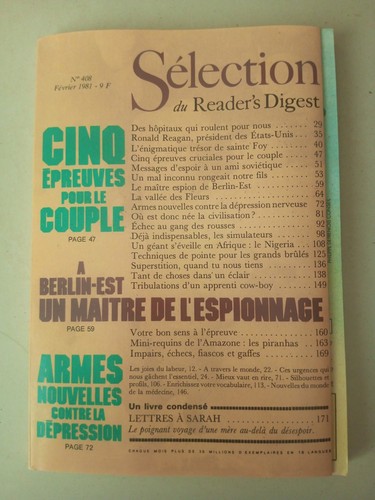 Revue reader digest n408 - reader's,