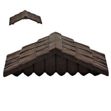 Playmobil toit marron foncé petite tuiles ferme médiévale