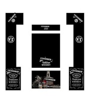 Stickers Dartboard mural jack