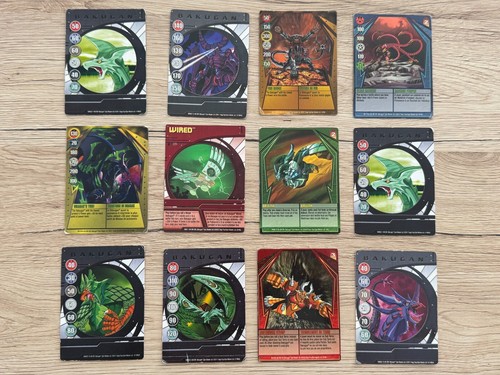 Lot cartes bakugan sega - 12,