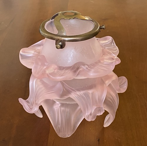 Ancienne lampe tulipe - ancienne,