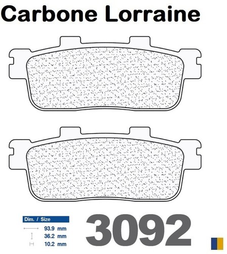 Plaquettes carbone lorraine - carbone, de