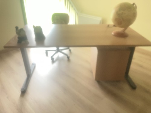 Bureau rectangulaire bois