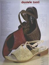 2004 ADVERTISING ADVERTISEMENT DANIELE TUCCI Italian shoe