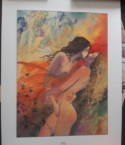 Affiche poster manara 50 - affiche, x